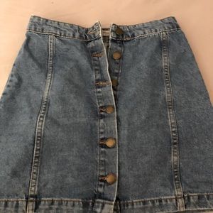 Denim &Co Nice jeans skirt